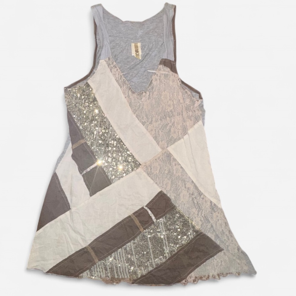 Stylish BKE Women's lace Sequin Tank Top